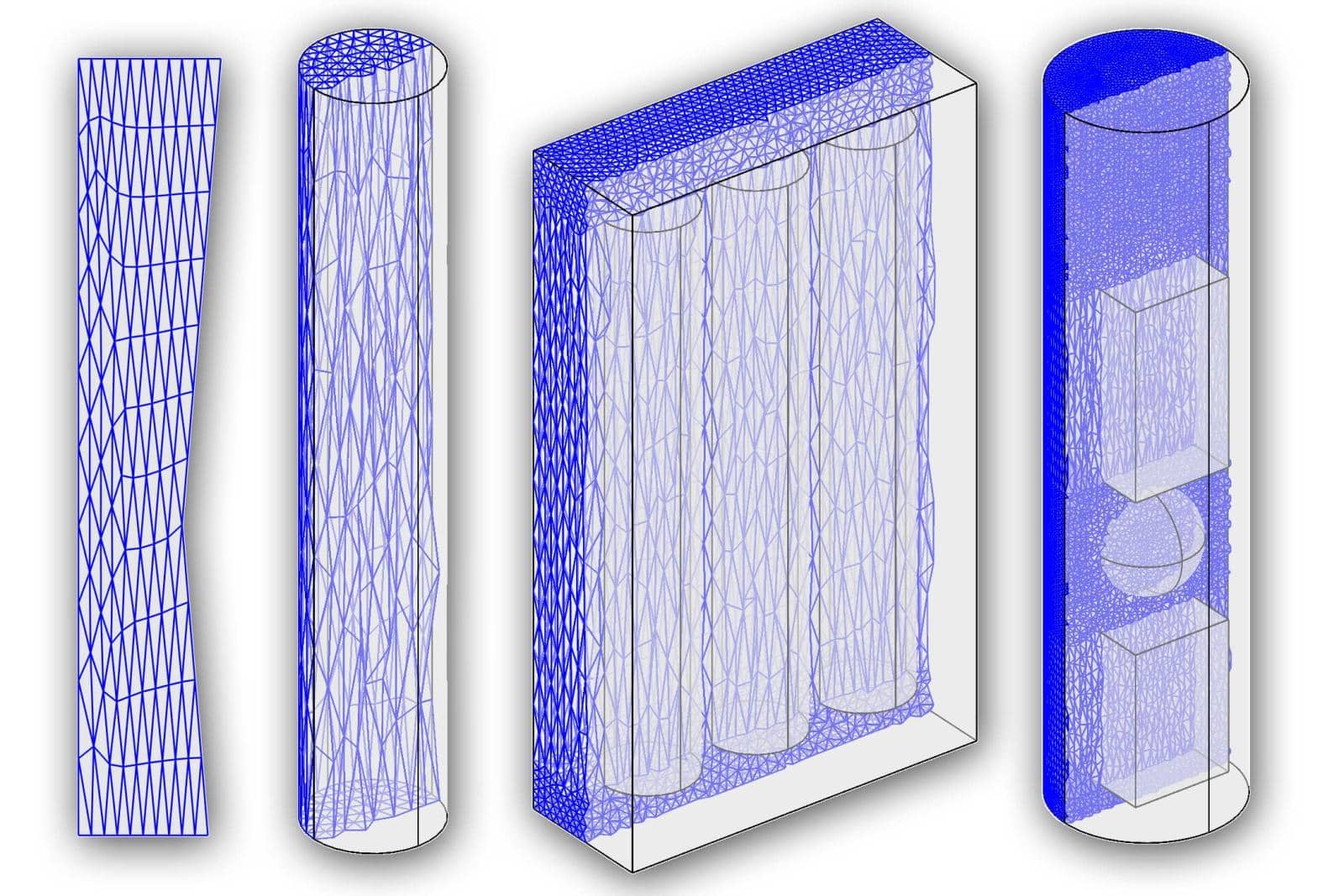 Automatic Unstructured and Anisotropic Grid Generation with Scaling