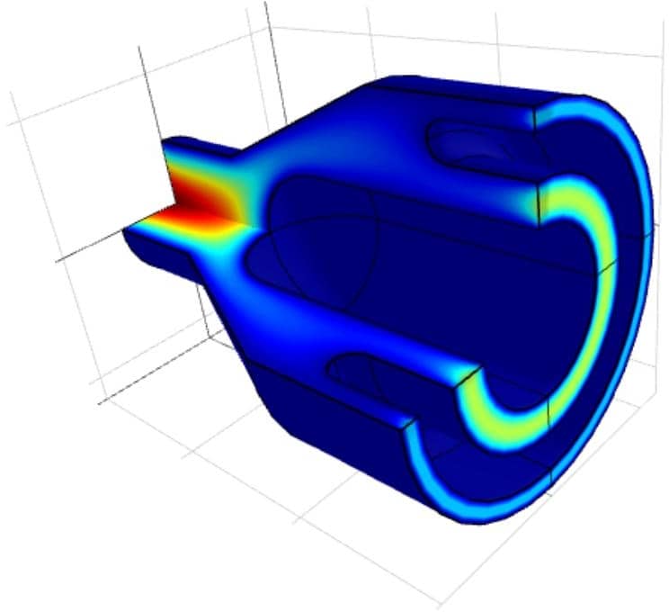 Non-Newtonian Flow in an Extrusion Die